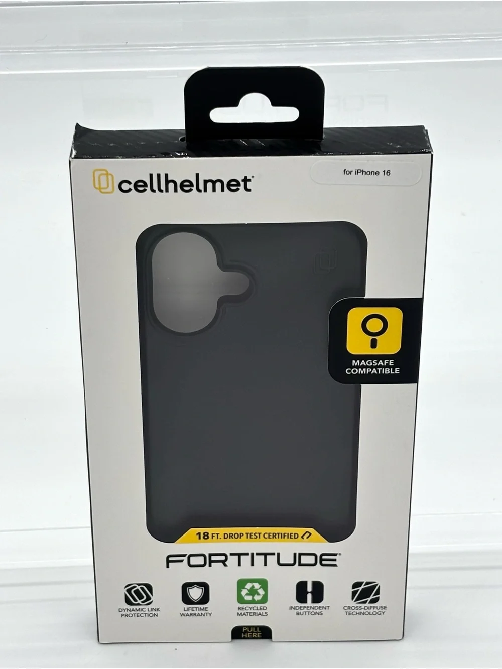 iPhone 16 Case Black MagSafe 18 Ft Drop Protection Shockproof Cover Durable New